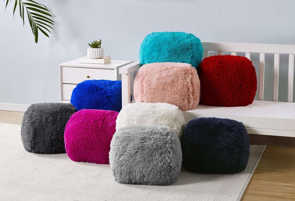 Mainstays Fluffy Faux Fur Pillows Just 5 Each At Walmart The