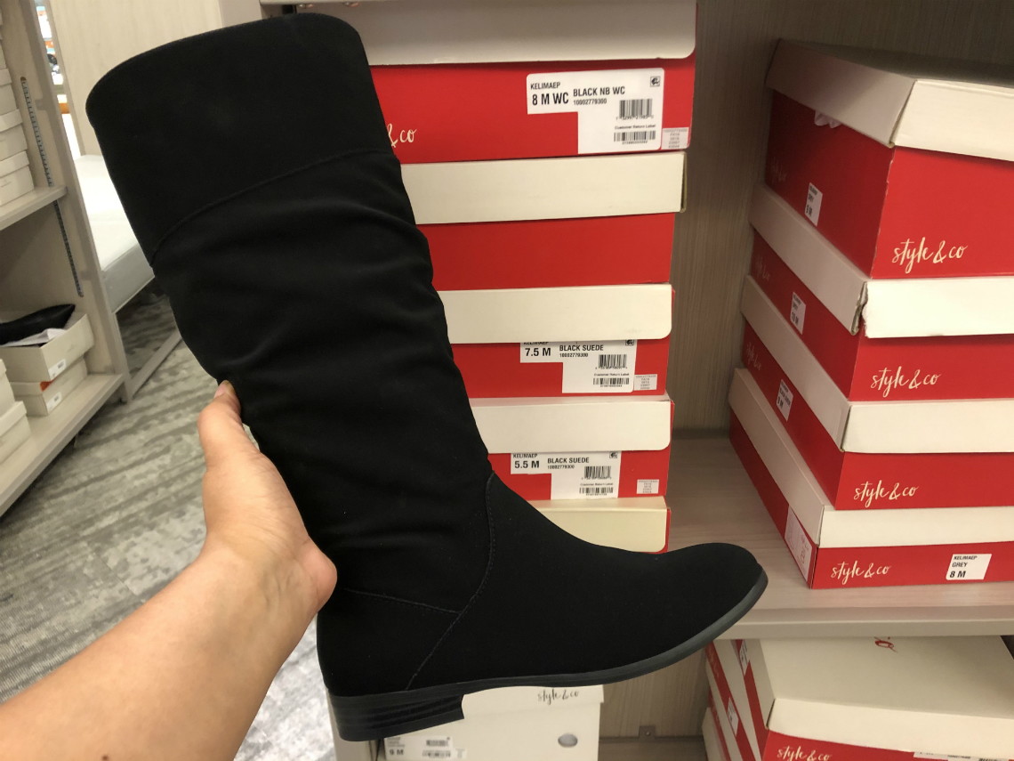 macy's style and co booties