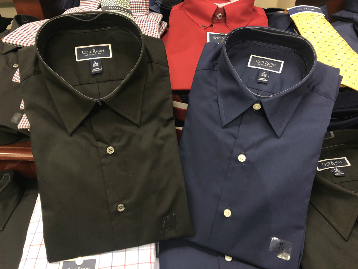 Club Room Men S Dress Shirts As Low As 10 39 At Macy S