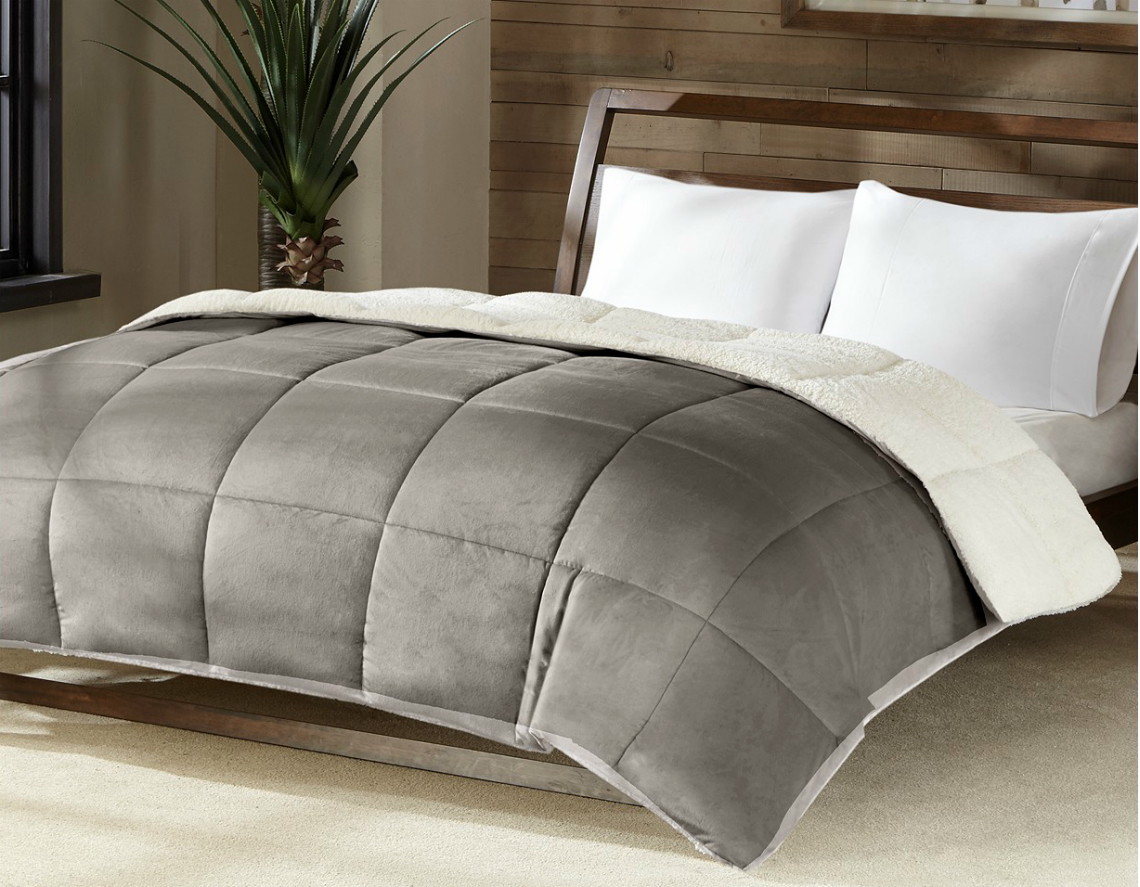 Sherpa Down Alternative Comforter As Low As 49 29 At Macy S