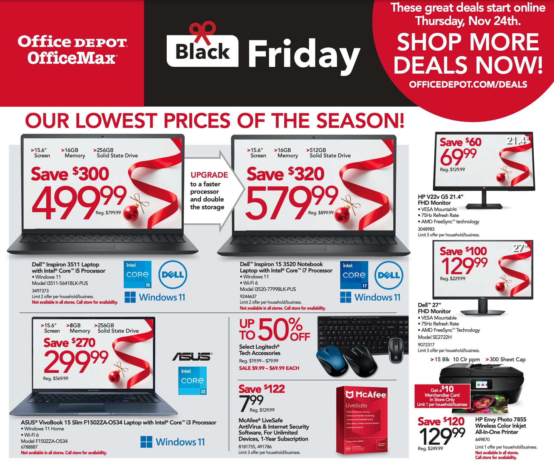 Office Depot Black Friday 2022 Deals: Save $300 Now - The Krazy Coupon Lady
