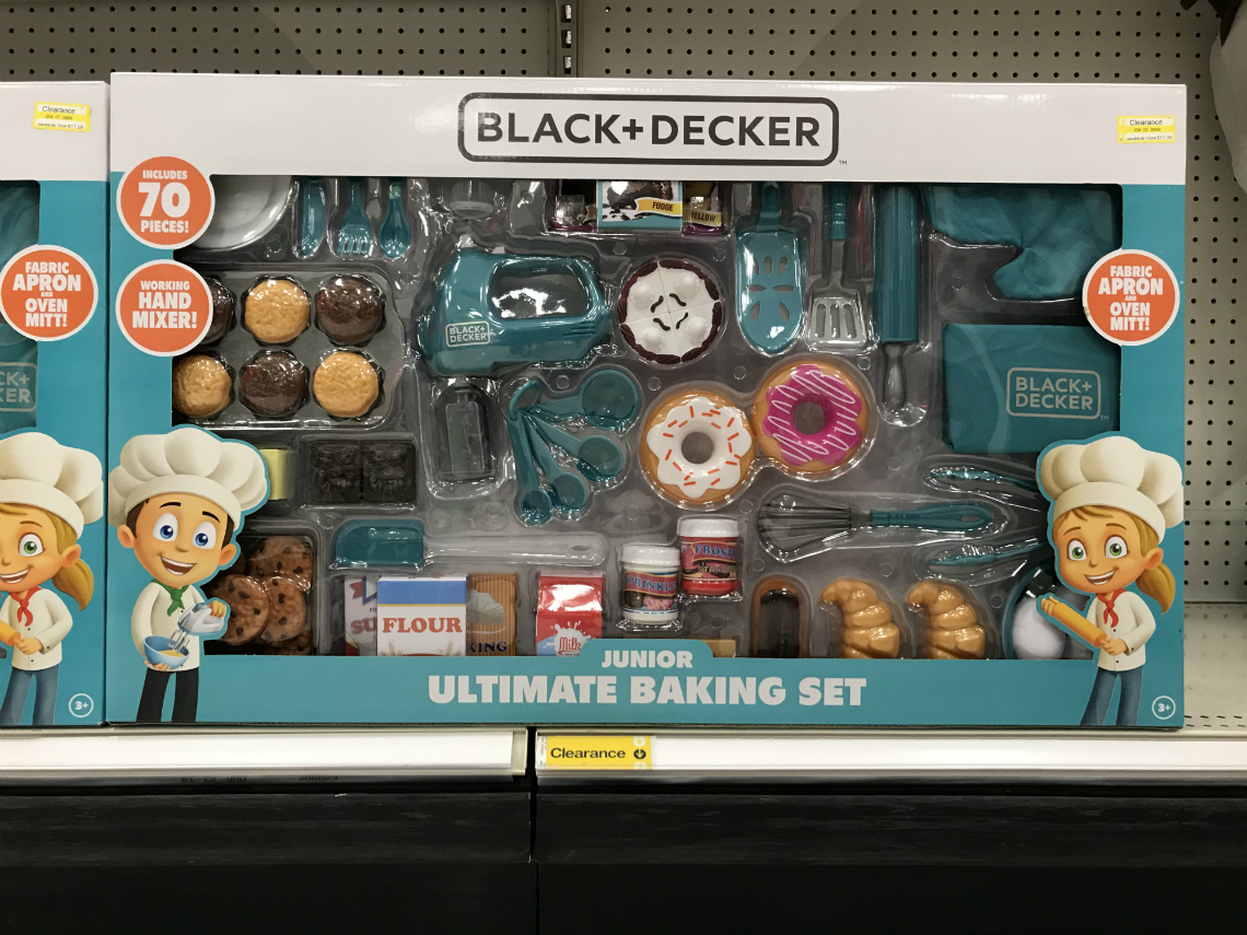 black and decker baking set toy