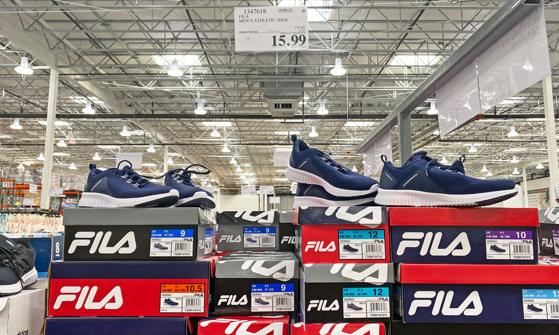 fila men's running shoes costco