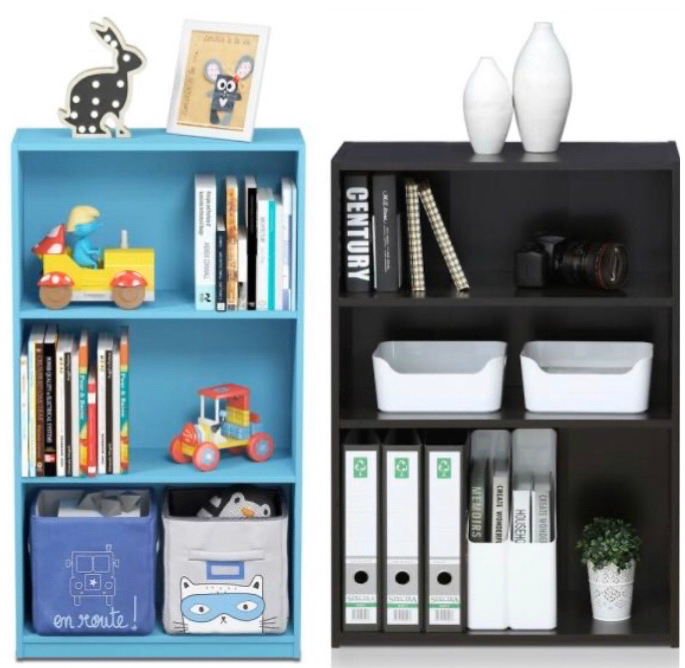 Furino 3 Shelf Bookcase As Low As 24 19 At Home Depot The