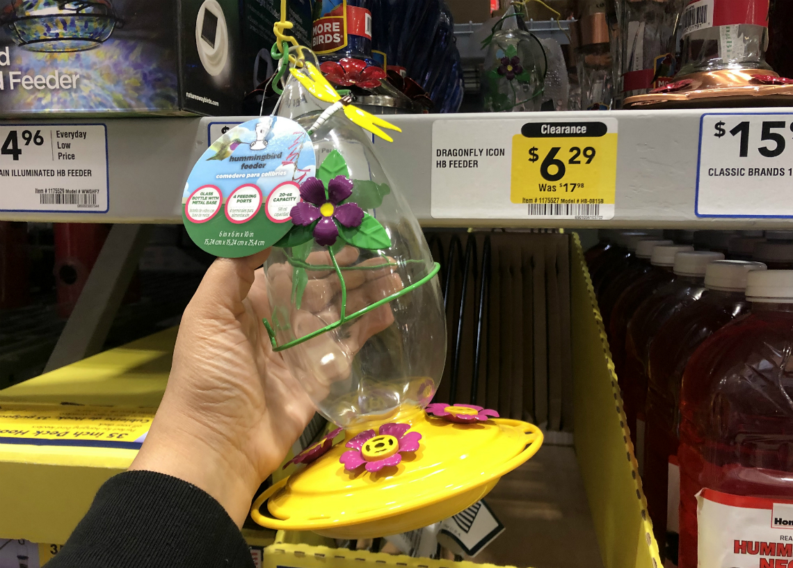 Clearance Bird Feeders Bird Seed At Lowe S The Krazy Coupon Lady