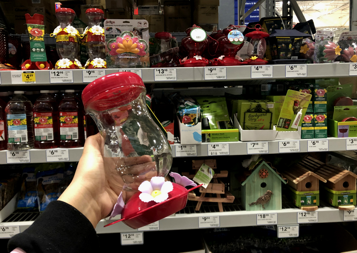 Clearance Bird Feeders Bird Seed At Lowe S The Krazy Coupon Lady
