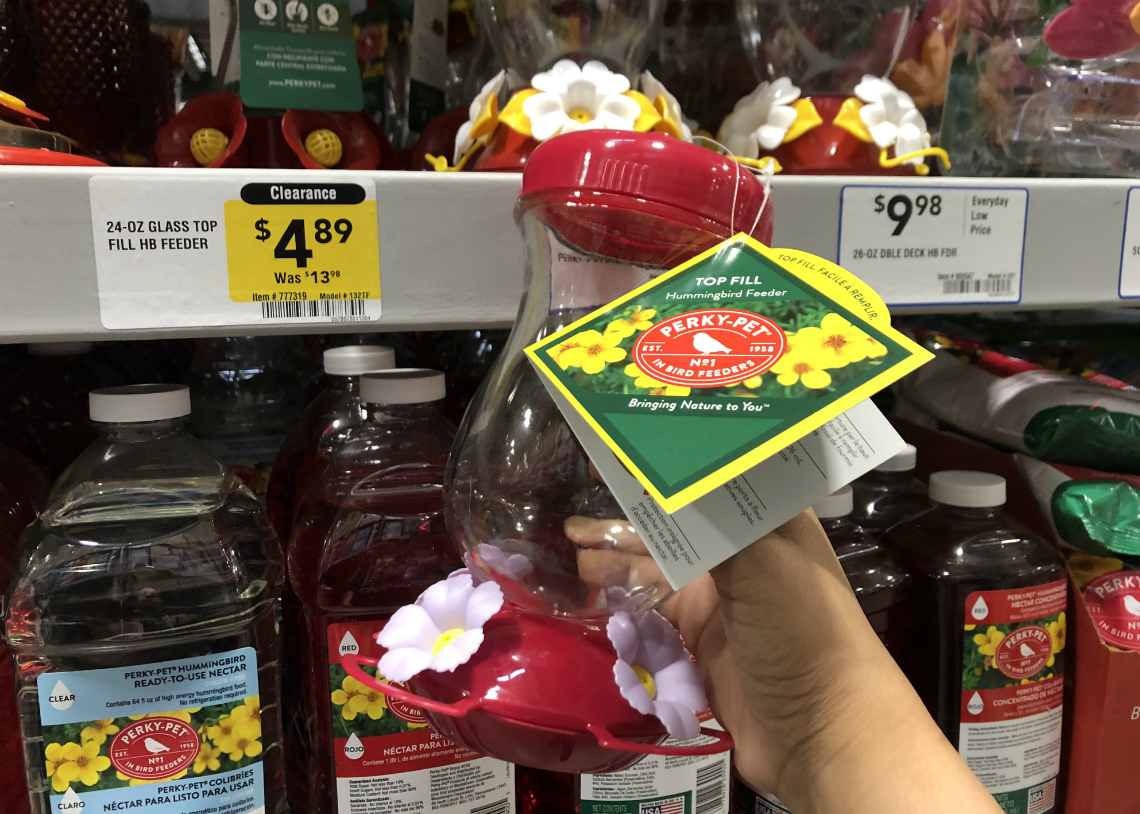 Clearance Bird Feeders Bird Seed At Lowe S The Krazy Coupon Lady