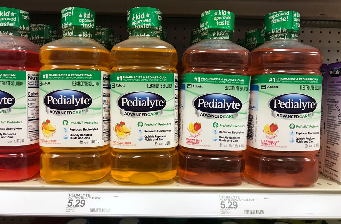 Pedialyte Electrolyte Solution, Only $2.23 at Target - The Krazy Coupon Lady