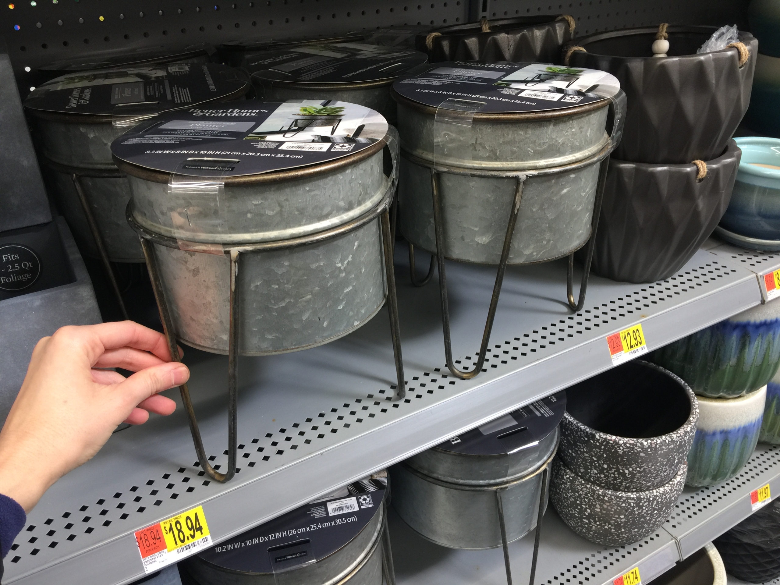 New Better Homes Gardens Planters At Walmart The Krazy Coupon Lady