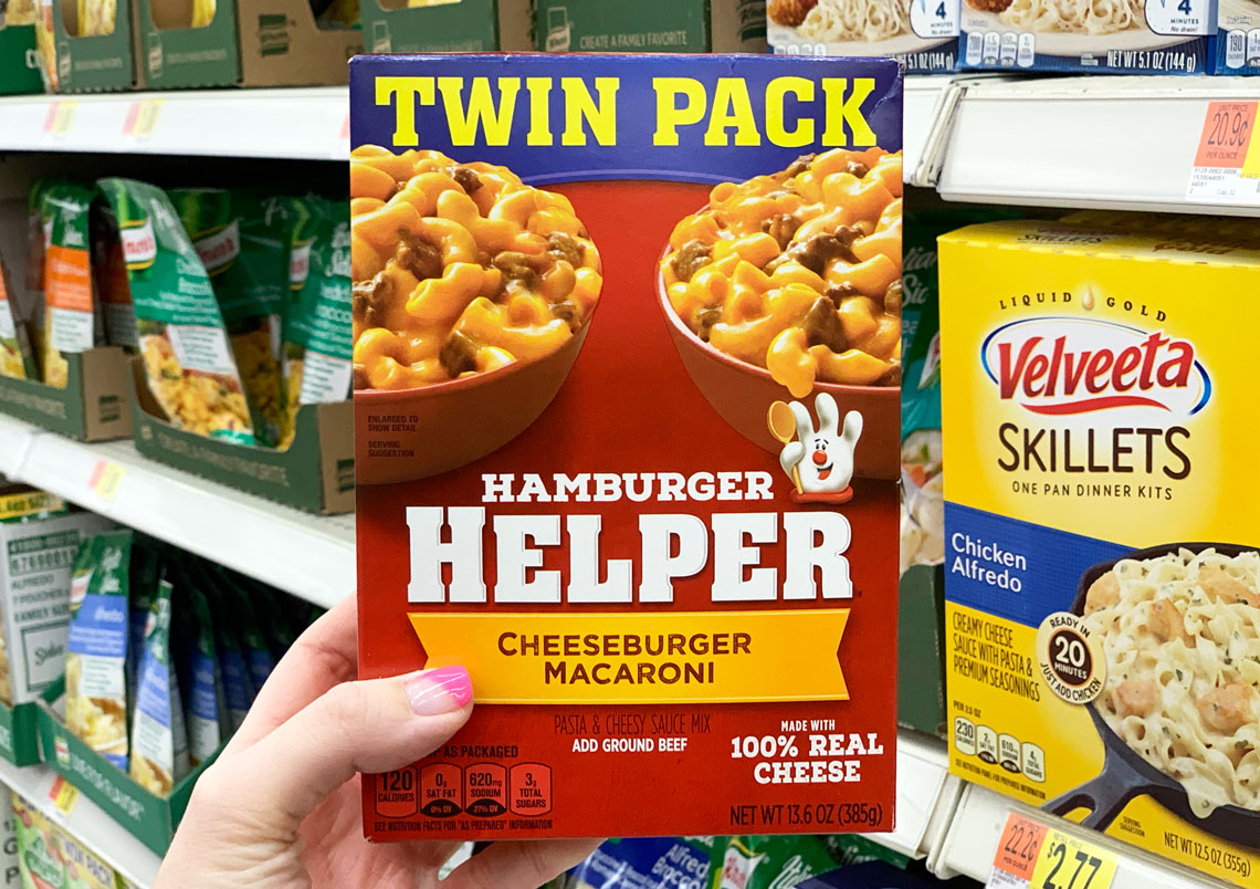 Hamburger Helper Coupons The Krazy Coupon Lady
