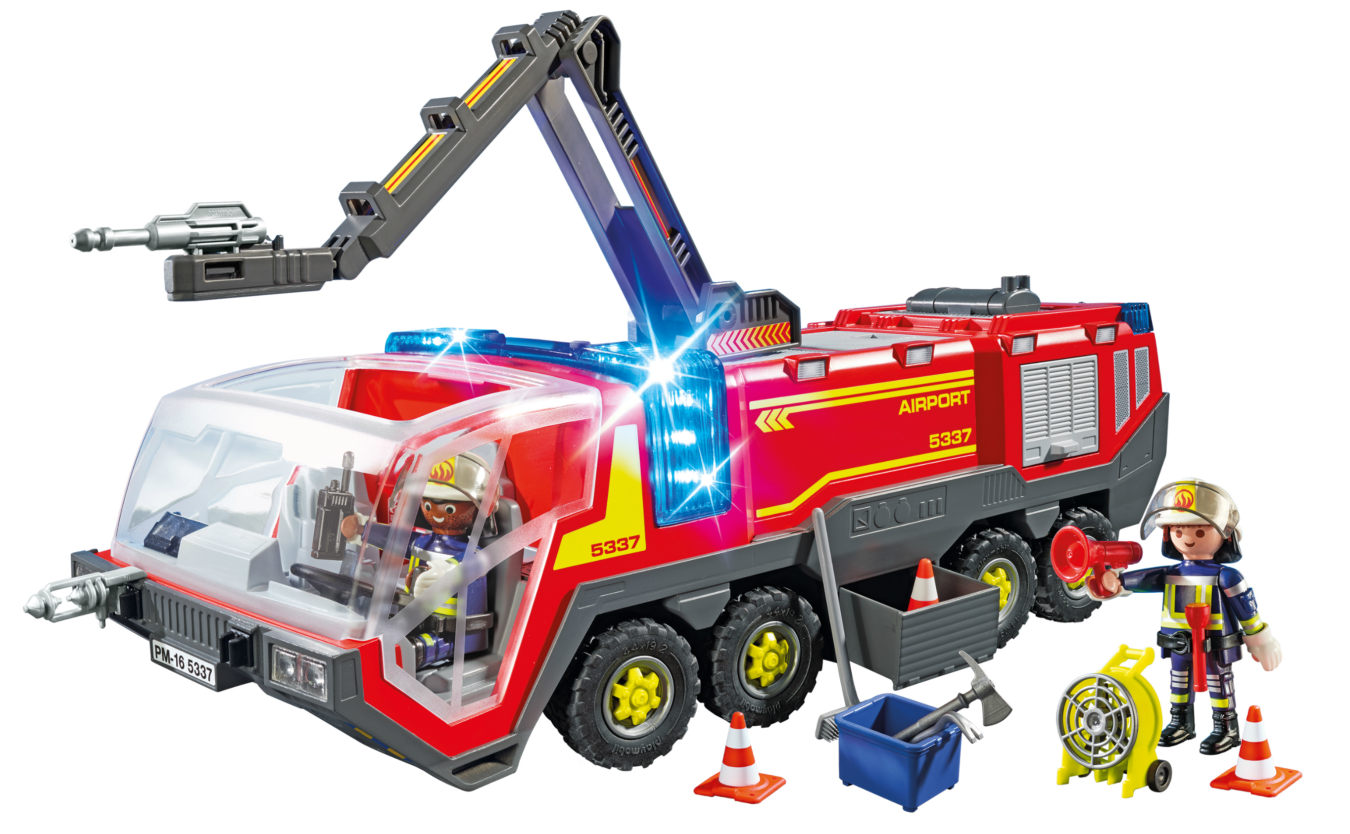 Playmobil Airport Fire Engine, $32.95 at Walmart - The Krazy Coupon Lady