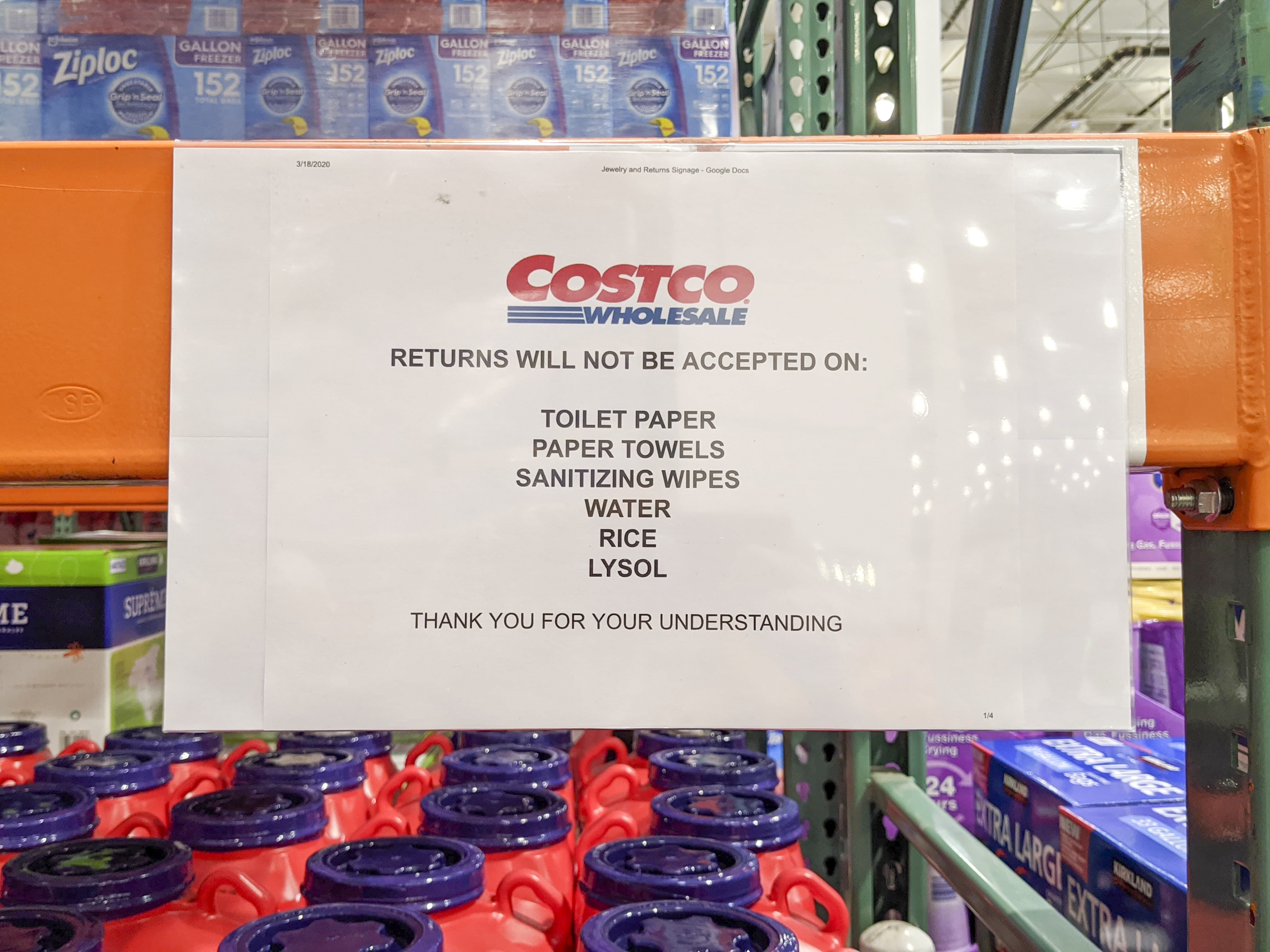 costco return policy