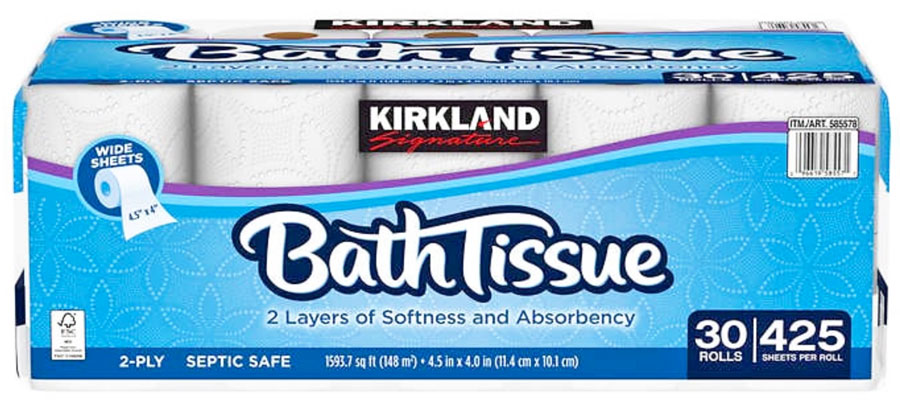 Kirkland Bath Tissue, Only $19.99 at Costco - The Krazy ... on Kirkland's 30% Off One Item id=46430