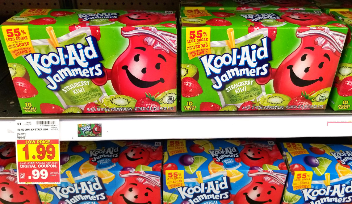 KoolAid Jammers, Only 0.99 with eCoupon at Kroger The Krazy Coupon Lady