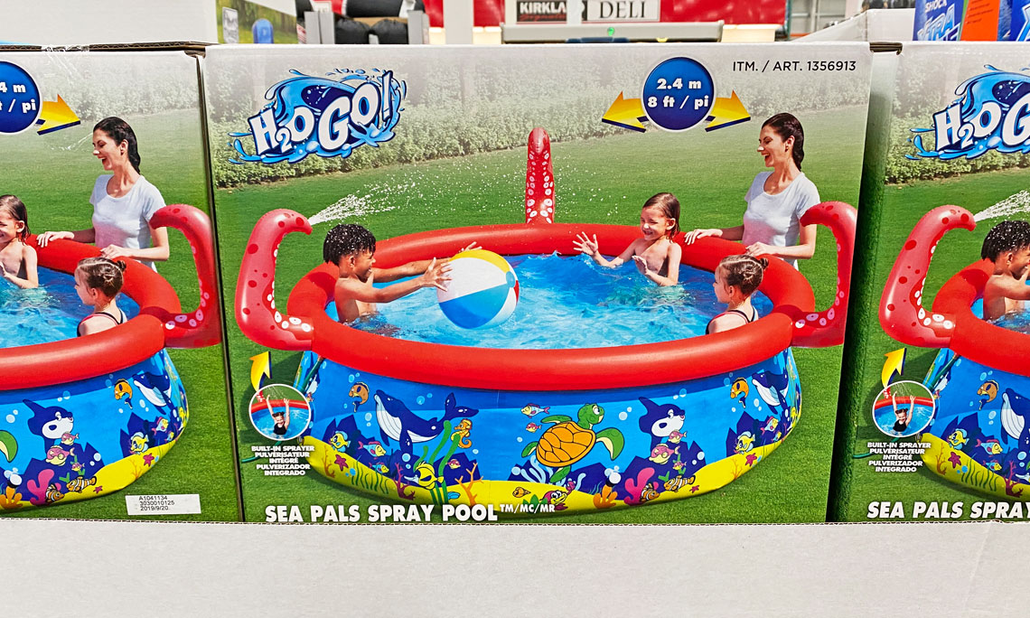 inflatable pool in store