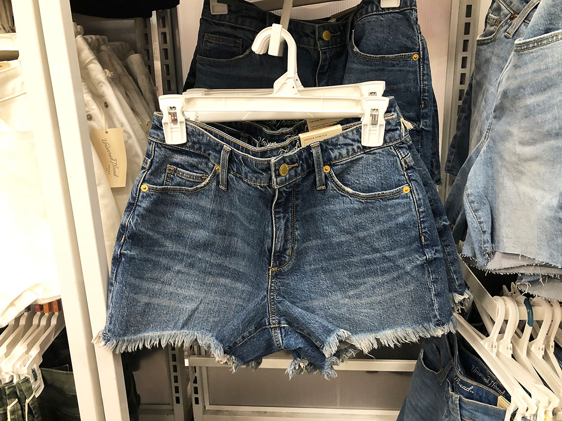 Denim shorts hotsell under $15