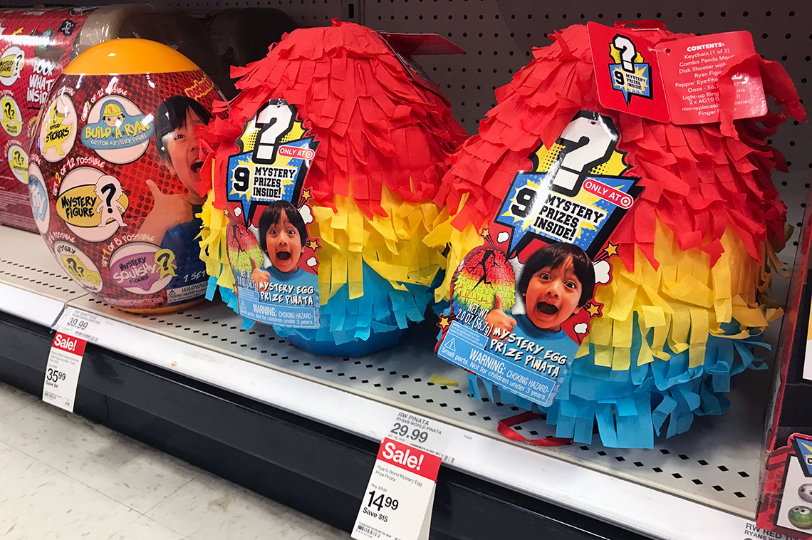 ryan's world pinata egg