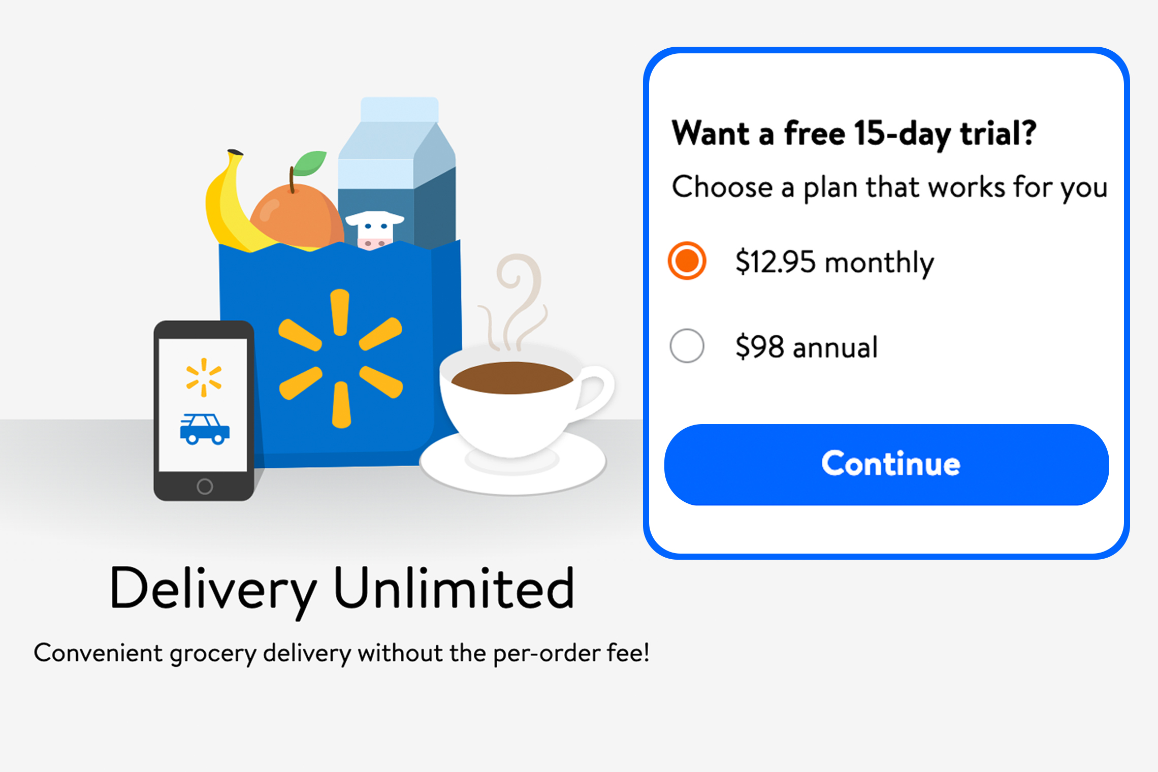 walmart online order coupon