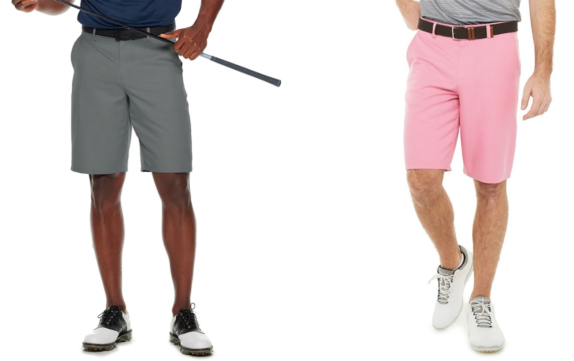 kohls mens golf shorts