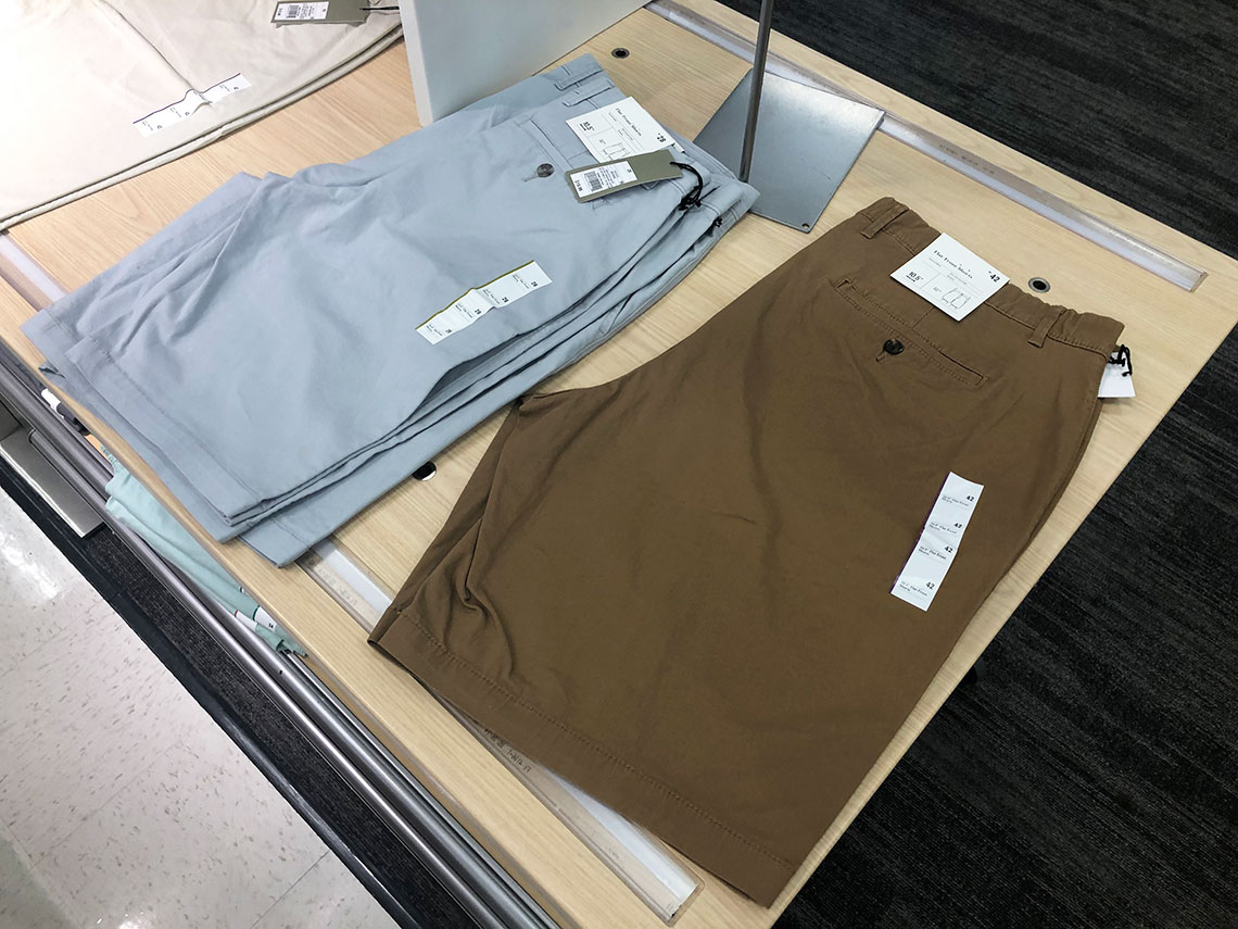 target mens chino shorts