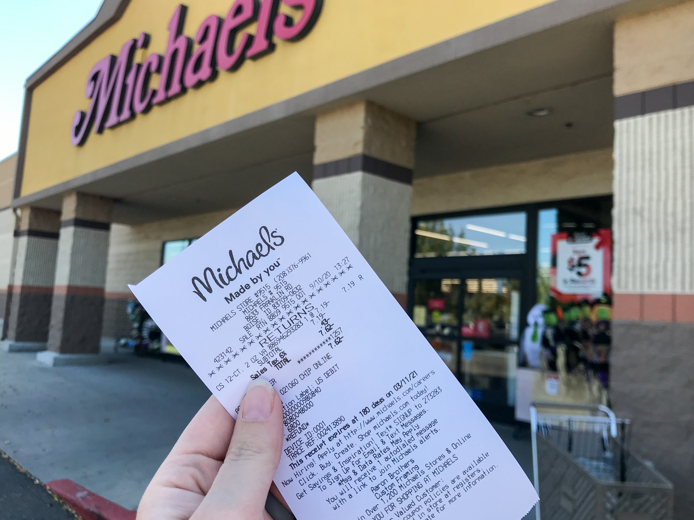 Michaels aaron store brothers coupon