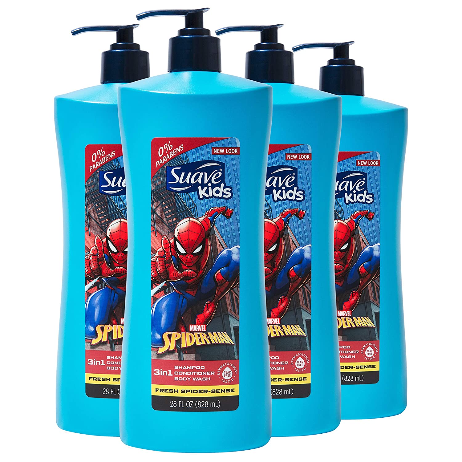 Suave Kids Body Wash 4-Pack