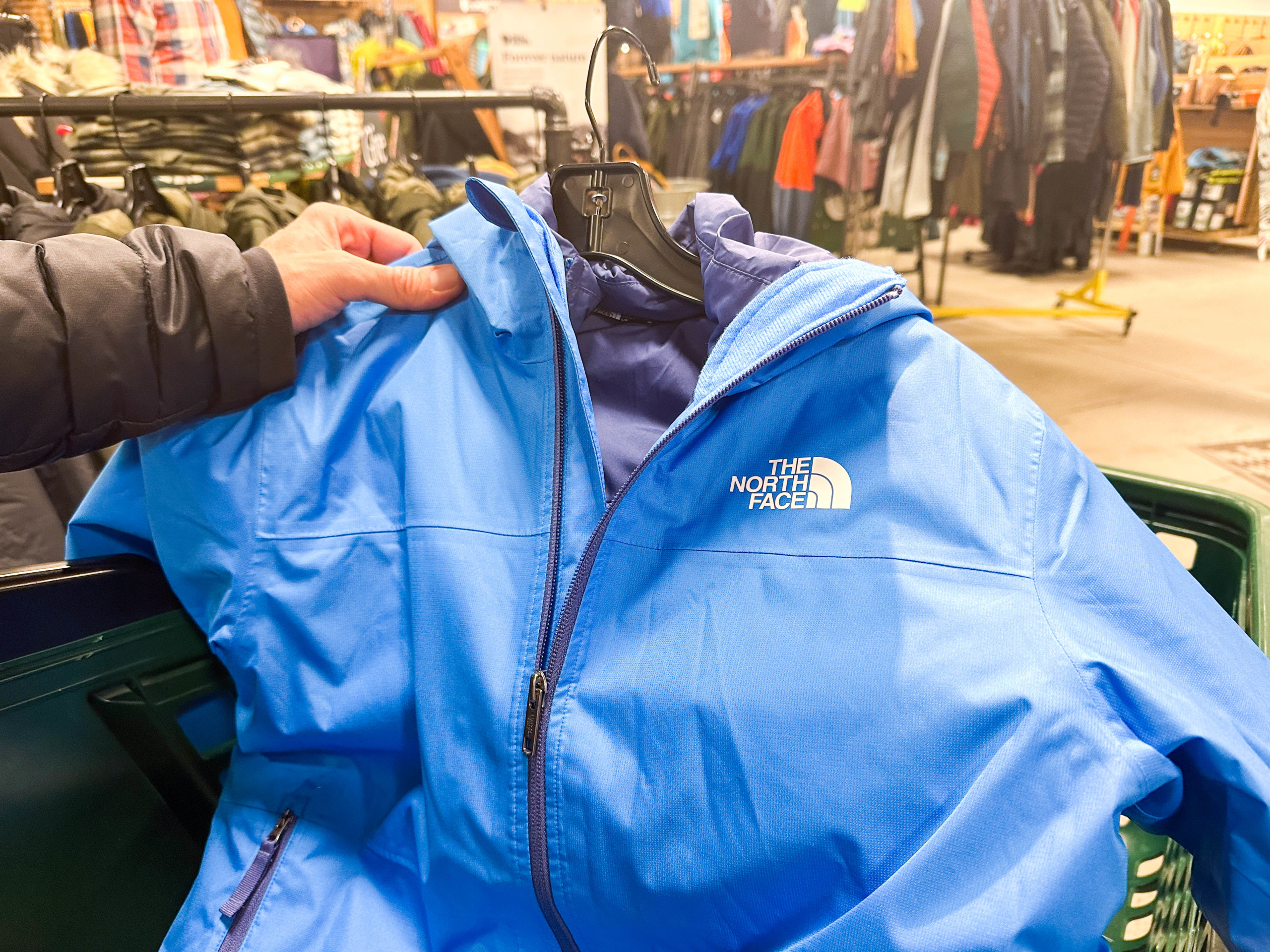 The North Face Rain Coats Blue Coats, Jackets & Vests for Men for Sale, Shop New & Used