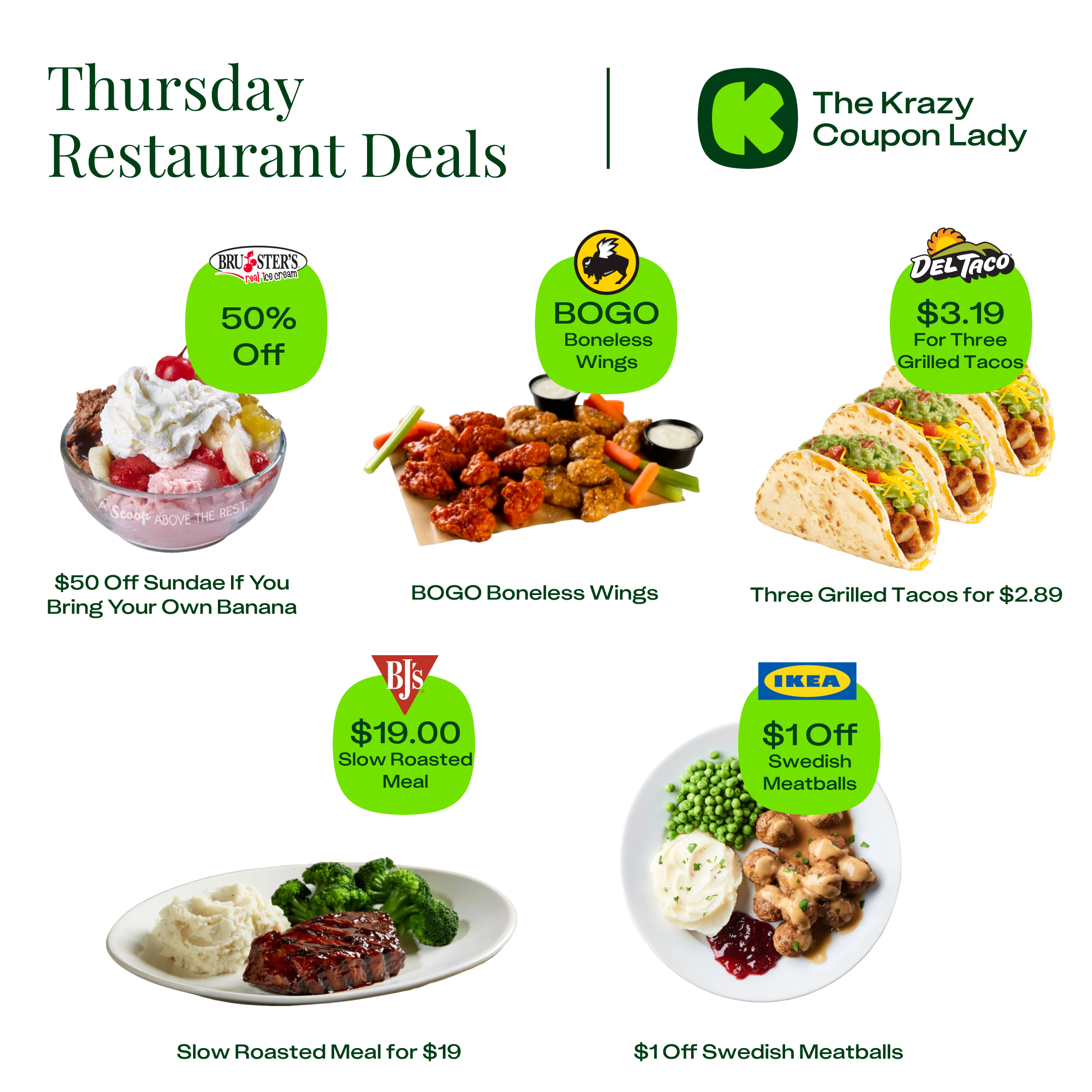 Food Special Offers - Food Deals Today - Limited Time Offers