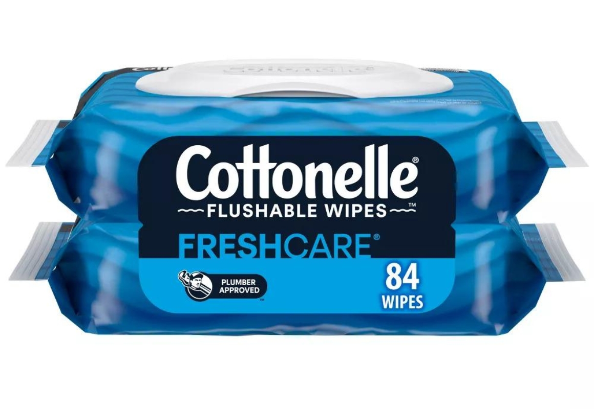 Cottonelle Flushable Wet Wipes