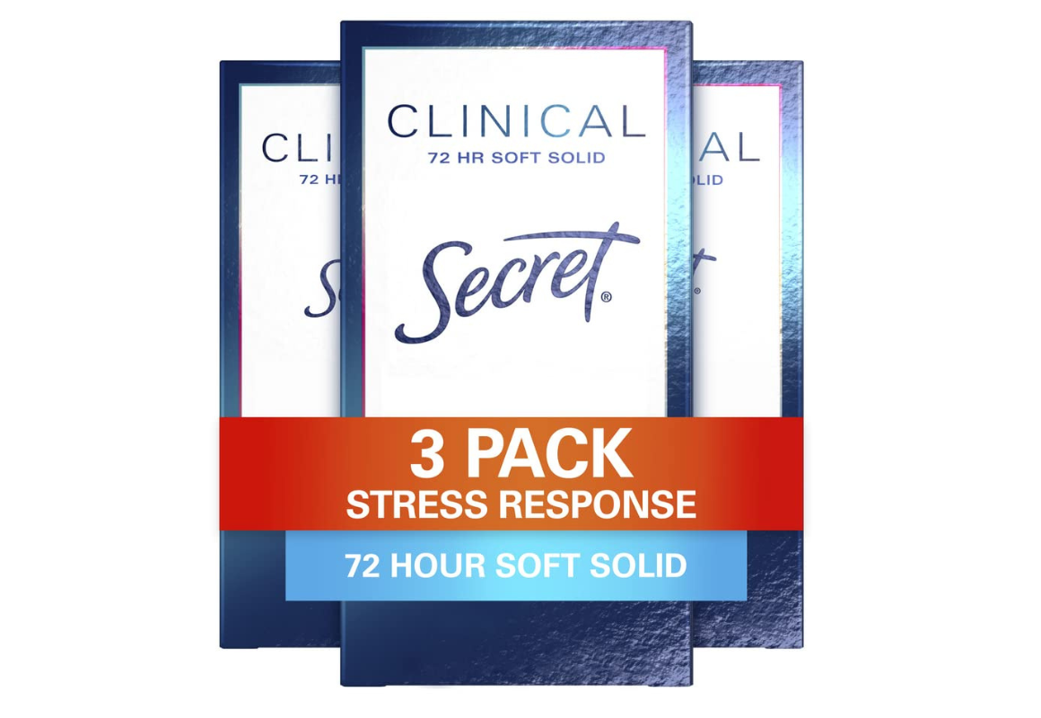 3 Secret Deodorant Sticks
