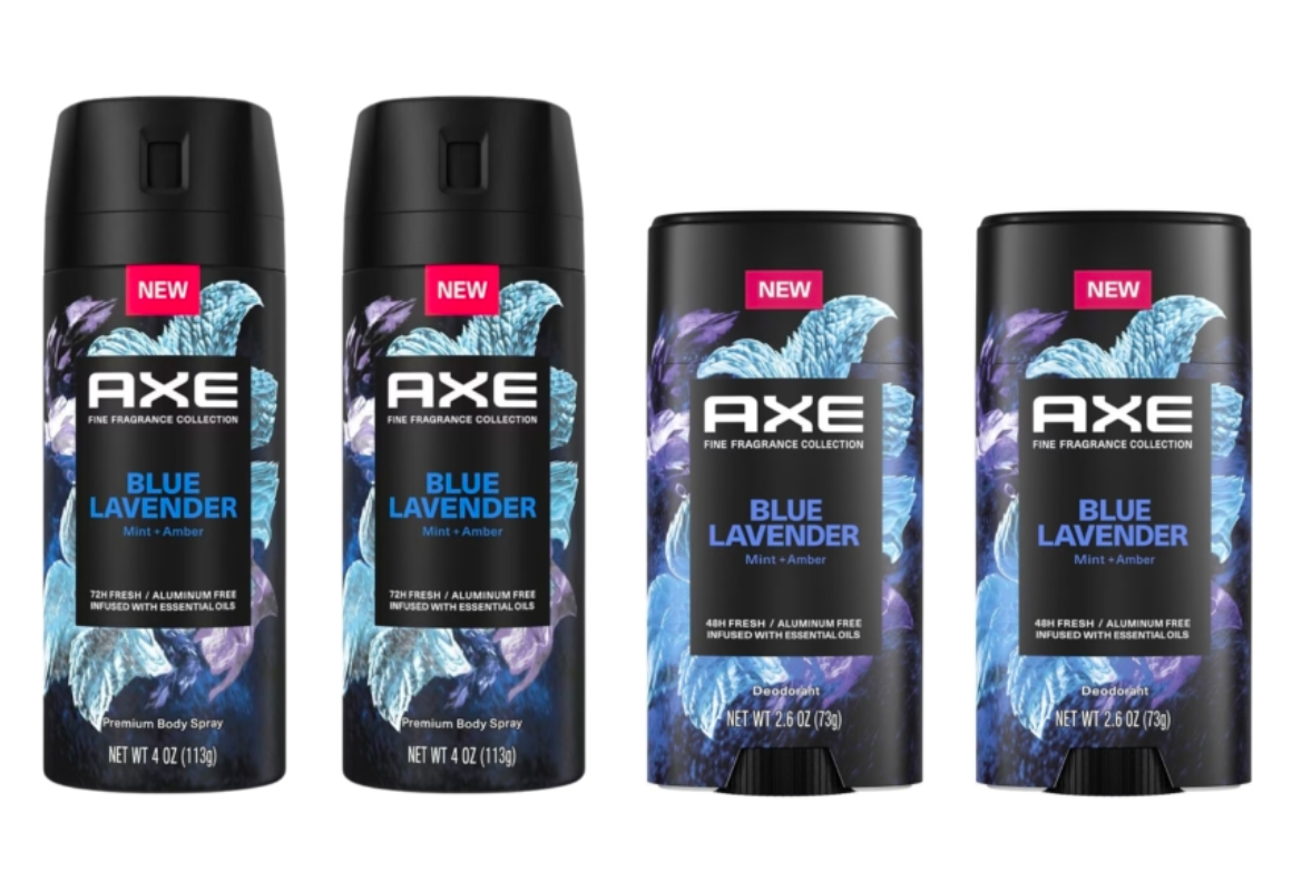 4 Axe Deodorants