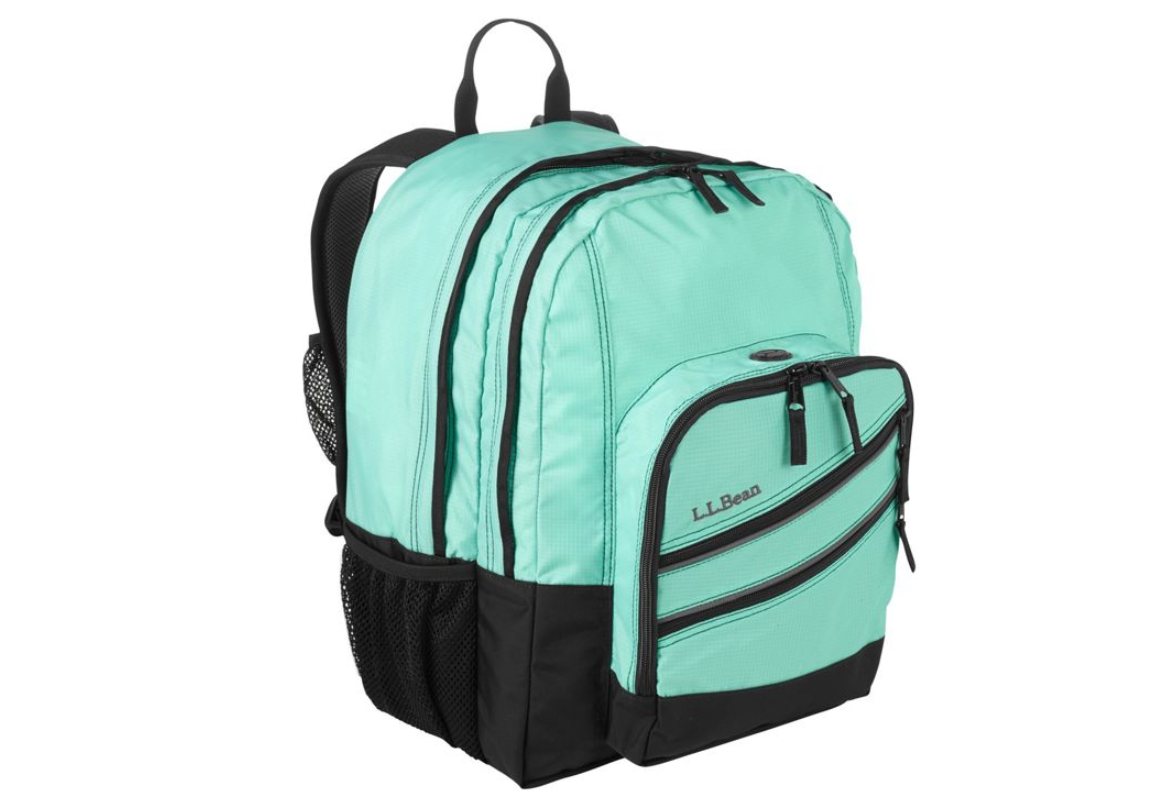 L.L.Bean Kids Deluxe Backpack Print (Ocean Blue Camo) Backpack Bags - Yahoo  Shopping