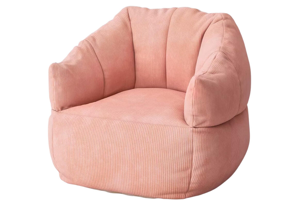 Corduroy Structured Bean Bag Chair