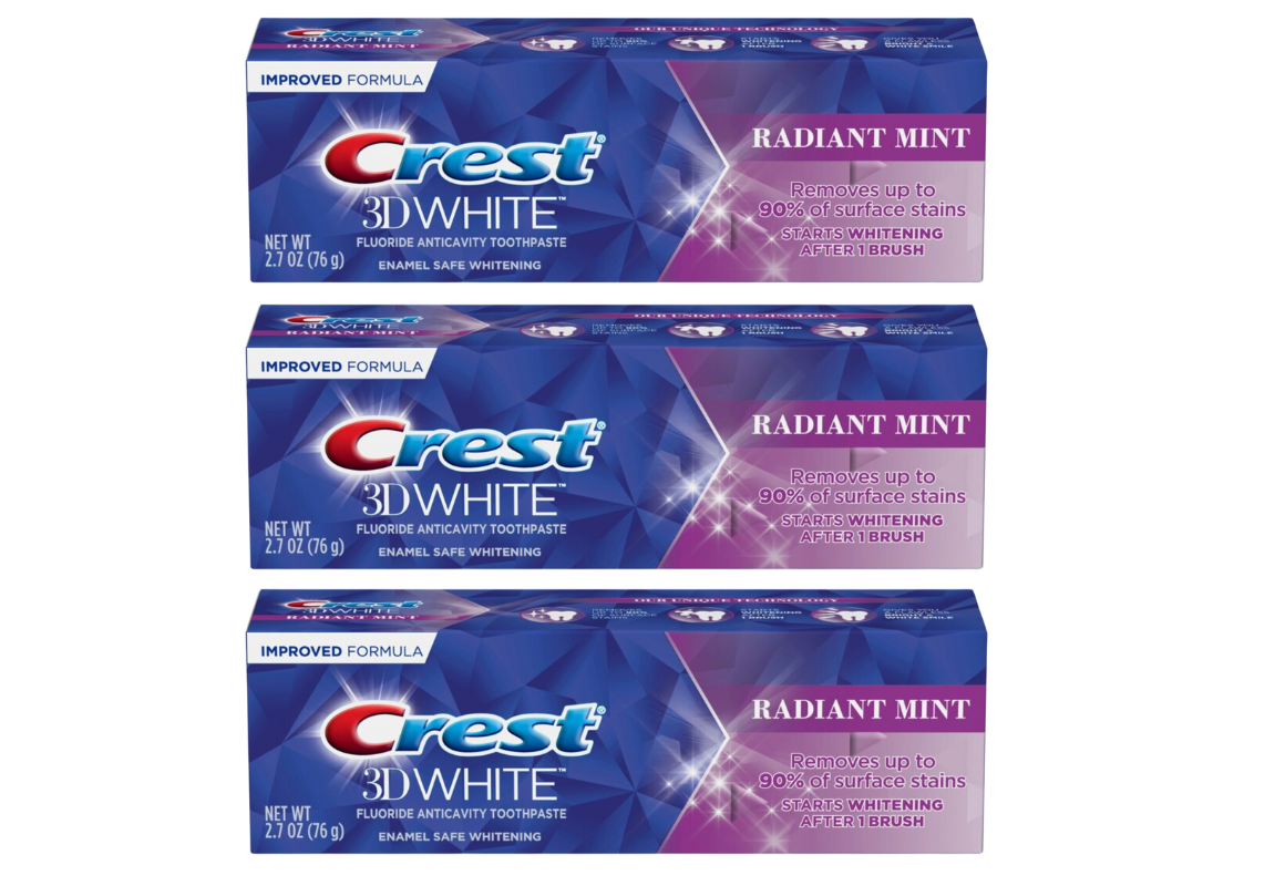3 Crest Toothpaste