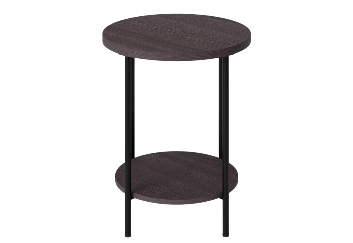 End Table With Lower Shelf