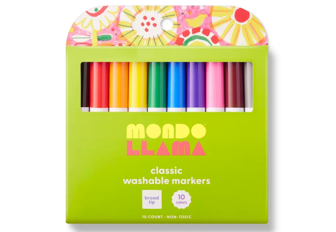 Washable Markers Broad Tip