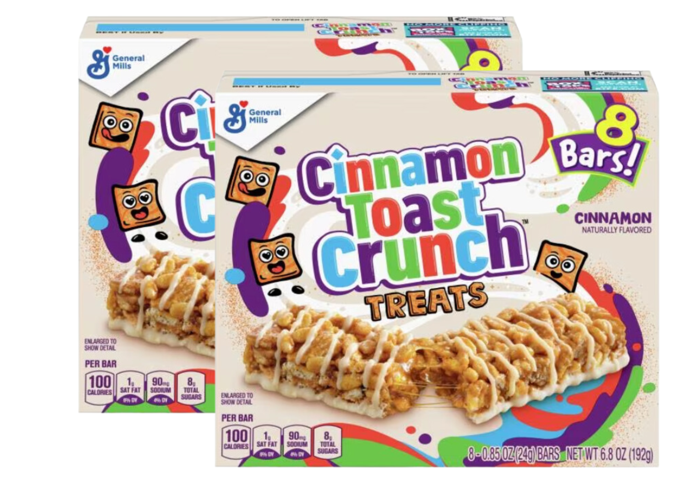 2 Cinnamon Toast Crunch Treats