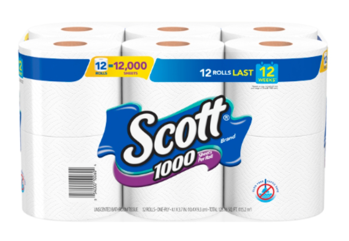 2 Scott Toilet Paper