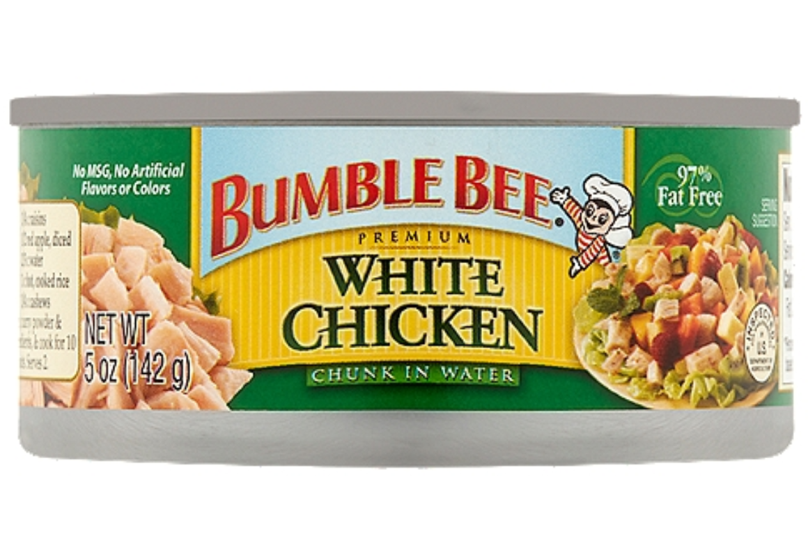 3 Bumble Bee White Chicken