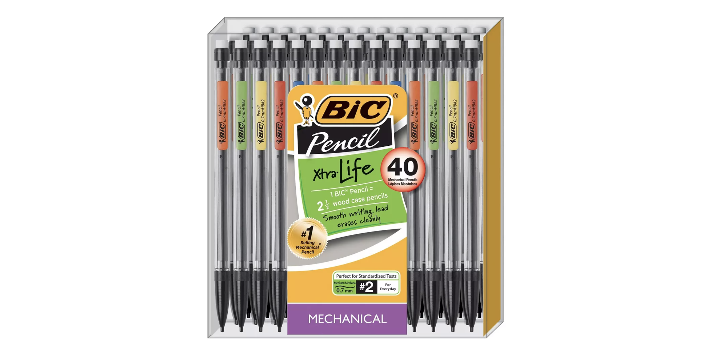 Xtra Life Mechanical Pencils 40-count
