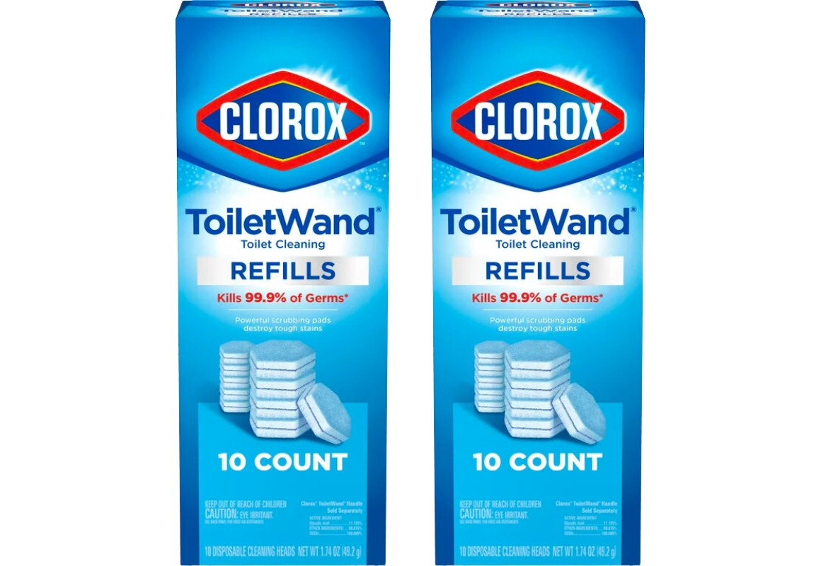 2 Clorox ToiletWand Refills