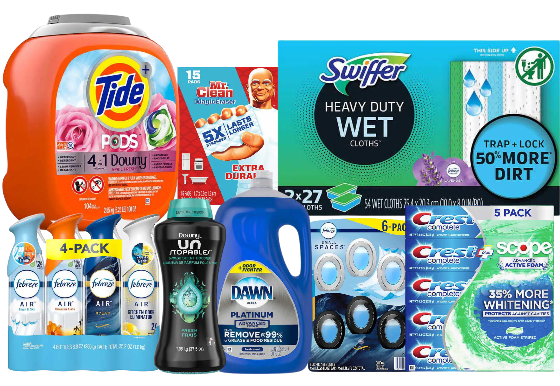8 P&G Products