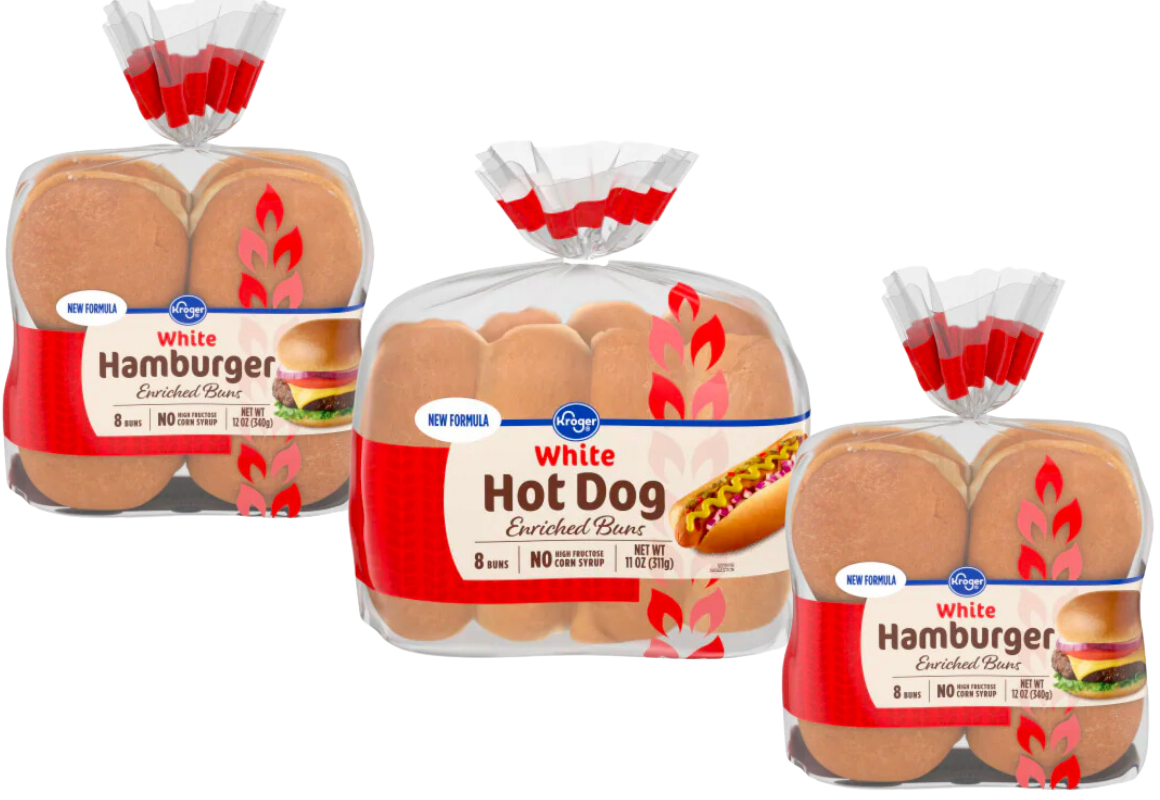 3 Packs of Buns