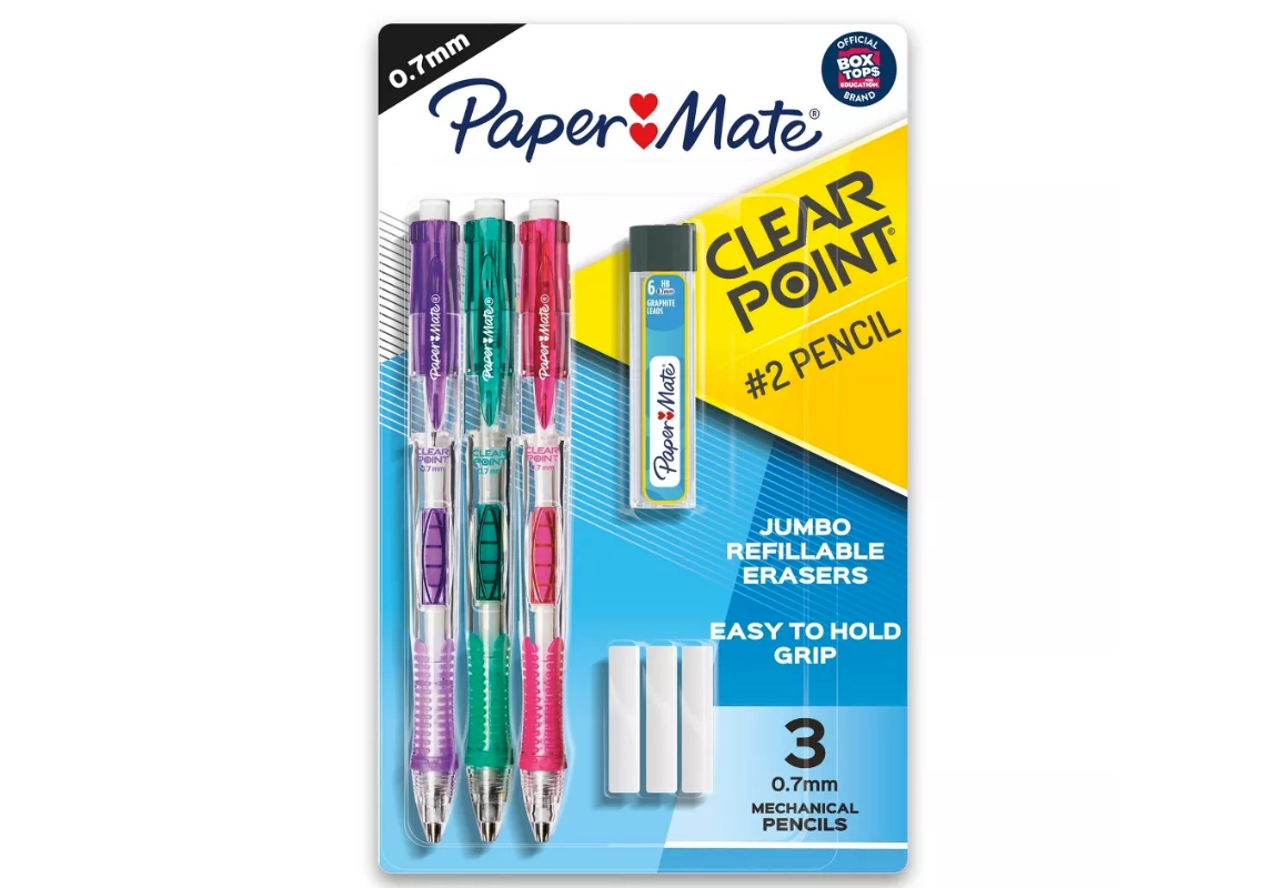 Clear Point Mechanical Pencils with Refills