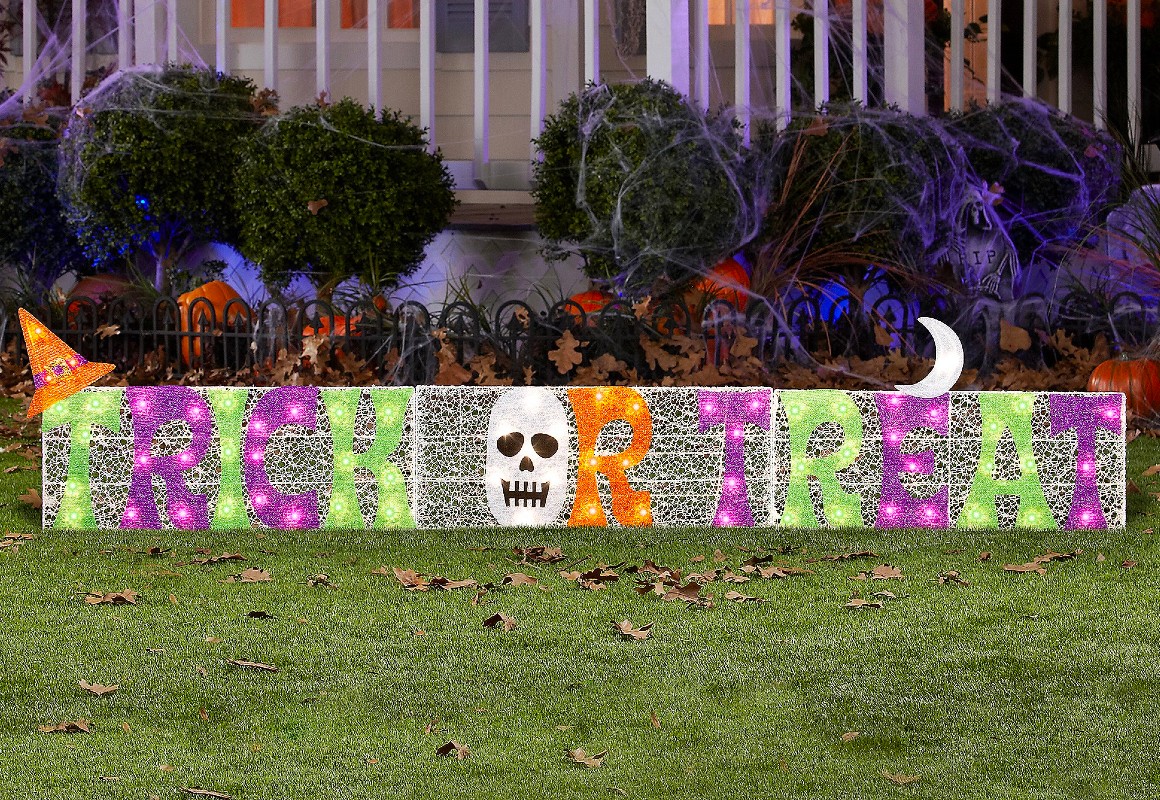 Trick or Treat Lawn Sign