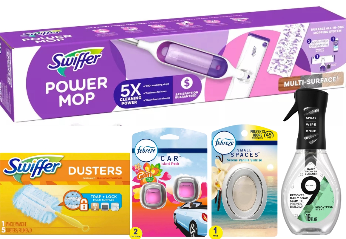 Swiffer, Febreze & 9 Elements