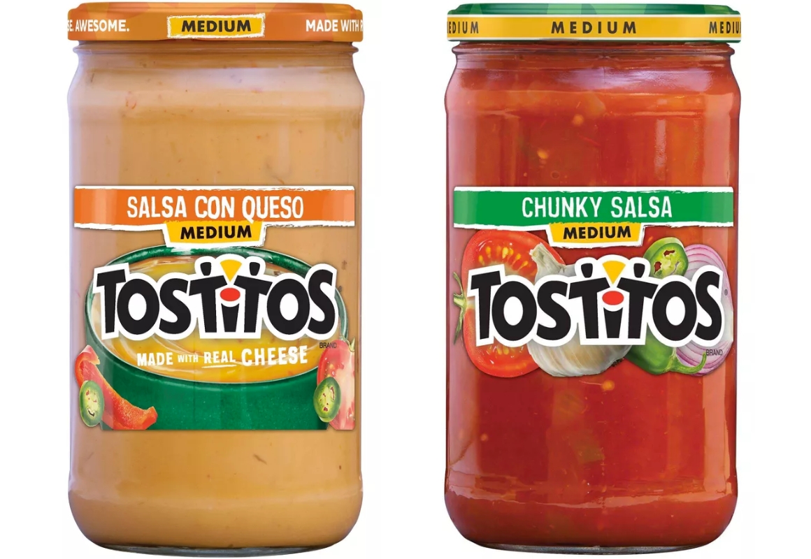 2 Tostitos Party-Size Salsa