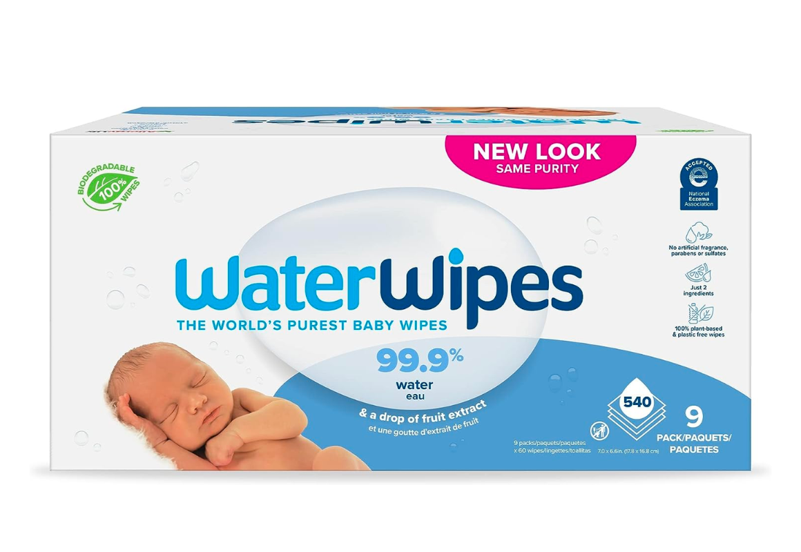 WaterWipes Baby Wipes 9-Pack
