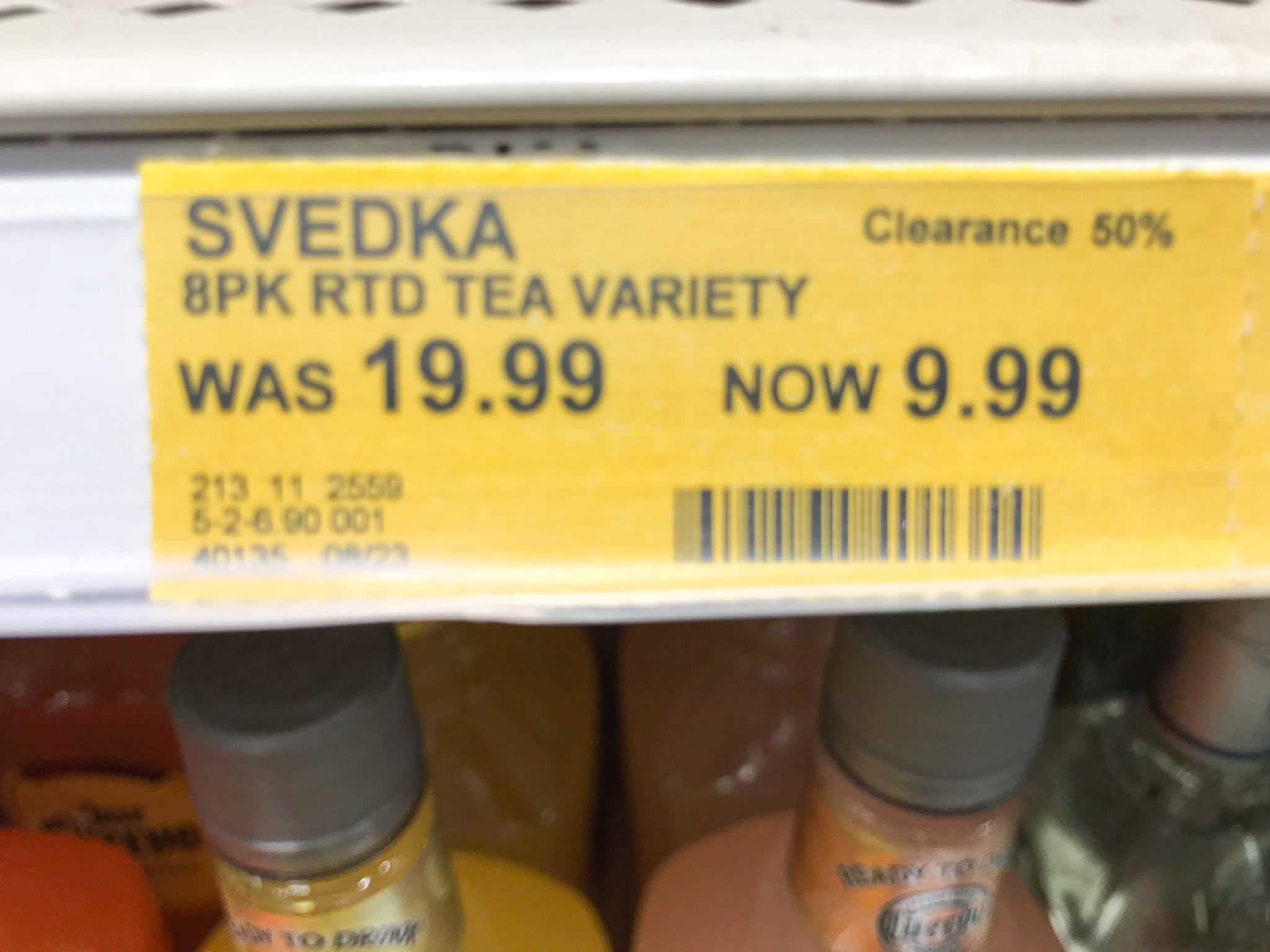 Svedka Tropic Tea