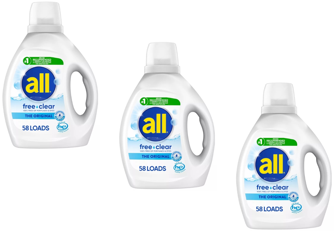 3 All Free Clear Detergent